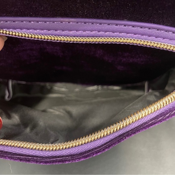 Loungefly Disney Ursula Purple Velvet Backpack main image 4